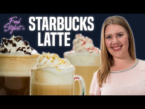 Food Stylist Vs Starbucks | How to Style a Latte for Photo | Well Done