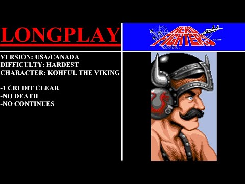 Aero Fighters [USA/Canada] (Arcade) - (Longplay - Kohful the Viking | Hardest Difficulty)