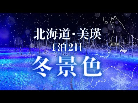 【北海道美瑛】冬景色とグルメを堪能する、1泊2日の旅