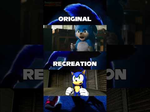 Sonic Movie Trailer 1 Recreation - Comparison #SonicMovie #SFM #SonicTheHedgehog #SonicRecreation