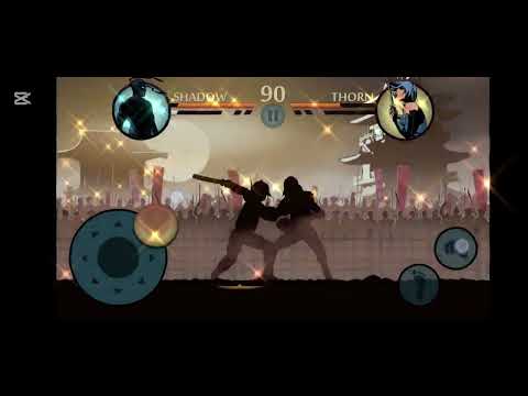 I played shadow fight 2 and I see what happens next..😈😈✔️