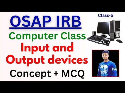 Computer Class 5 Input and Output devices