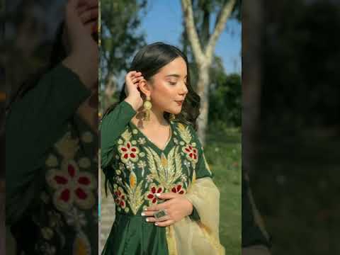 Eid Dresses & Makeup Look Ideas 2023 #eiddress #eidmakeuplook #shorts