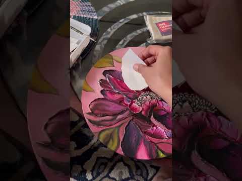 Flower painting timelapse ✨🌸 @parul_creativity