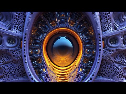 DMTPORTAL - emberthrone nexus  (4K Journey Through a Shifting Cosmic Tunnel)