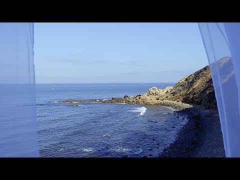 Ocean Window View - - Relaxing Video w/Natural Sounds - Stress Relief, Calm, Yoga, Meditation, Focus