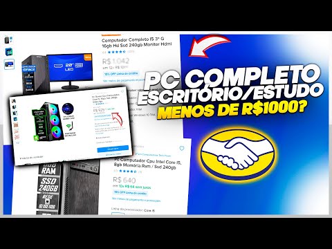 KIT PC COMPLETO I5 3470  por 1000 REAIS no MERCADO LIVRE P/ ESCRITÓRIO VALE A PENA?