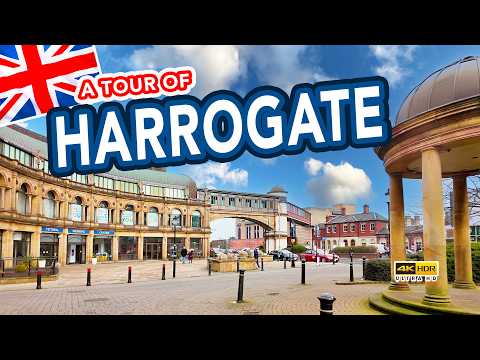 HARROGATE | Full tour of this beautiful historic Yorkshire spa town