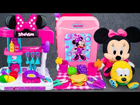 Satisfying with Unboxing Minnie Mouse Kitchen Cooking Playset, Disney Toys Review | Review Toys ASMR