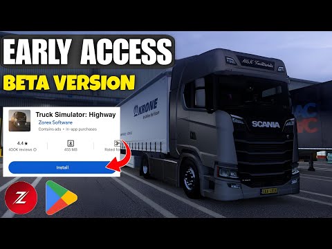 Truck Simulator Highway Early Access #1st Beta Version Release Date Confirmed Finally