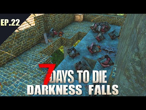 Horde Night Zombies DESTROYED My Base... [Darkness Falls Ep.22]