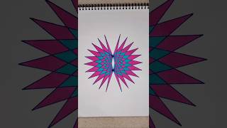 Amazing Geometrical Pattern || Simple & Easy Geometric Design #drawing #art #circle #geometricart