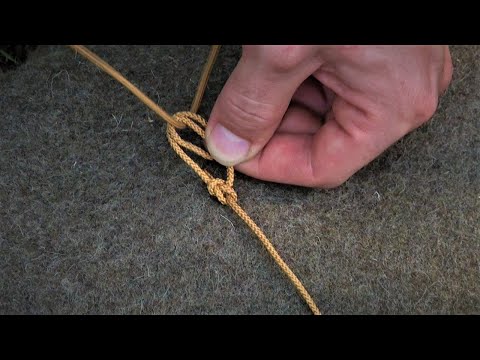 Bushcraft Gear Tie Knot