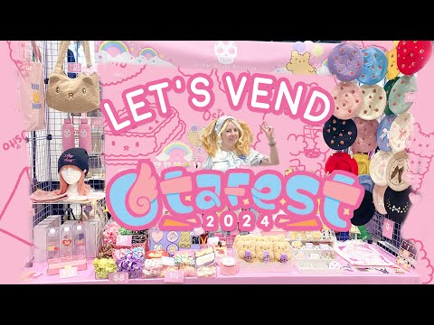 ☆ Let's Vend! Glitter Bones at Otafest 2024☆ Behind the scenes, convention walkthrough, artist alley