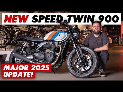 New 2025 Triumph Speed Twin 900 Announced: Major Update!