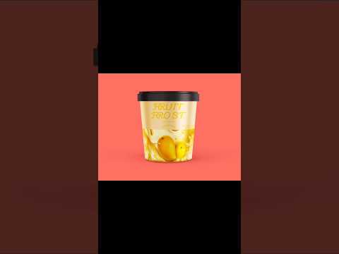 packaging design of a ice Cream brand #shorts  #youtubeshorts #trending #viral  #explore #foryoupage