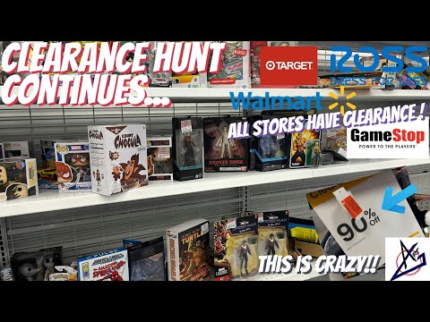 EP533 -Clearance Toy Hunt Continues! All Stores Have Clearance! Gamestop 90% Off! Neca & Nacelle!