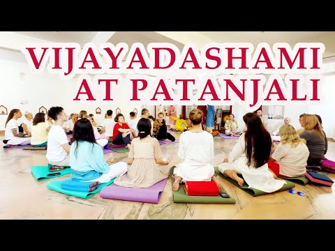 The MOST EPIC Vijayadashami Celebration at Patanjali Yoga Foundation Rishikesh India | 80 Minutes