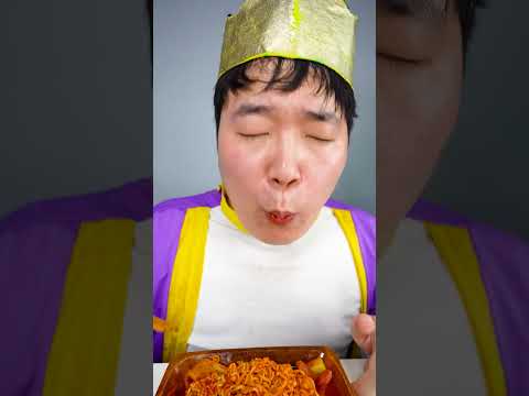 Cheese Tteokbokki, cheese burger, fried chicken, fried food🍔 Mukbang Asmr  #shrots