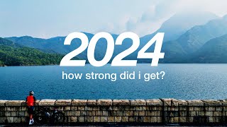 How strong did I get in 2024?