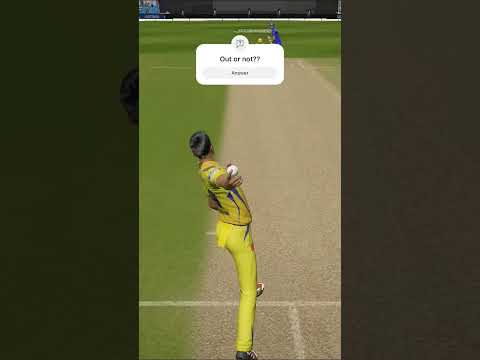 FASTEST STUMPING EVER FT. MS DHONI 🔥 CSK VS MI IPL2025 CRICKET 24 #shorts