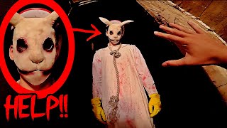 KILLER BUNNY MAN REAL LIFE ESCAPE (PARKOUR POV)