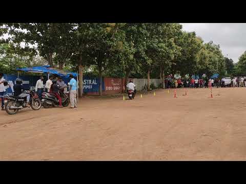 Two wheeler driving license test Bangalore