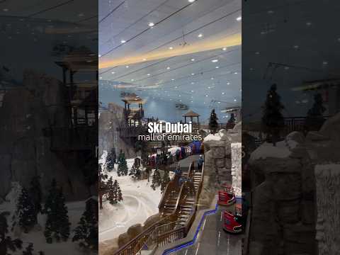 Ski Dubai - Mall of the Emirates #skidubai #dubai #travel #mallofemirates