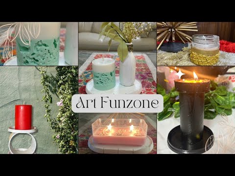 DIY Candle Making: Create Beautiful Candles at Home! #candlemaking #diycandlestand #candlecrafting