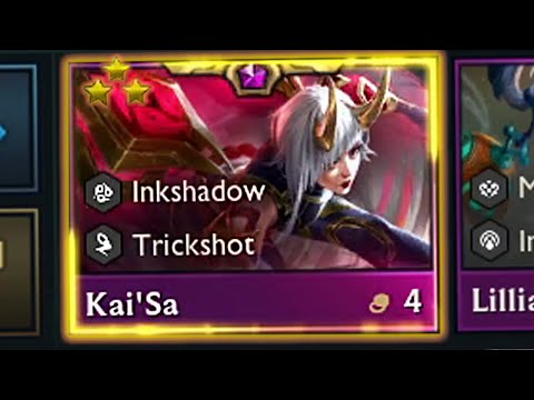 I Used the Forbidden 3 Star Kaisa Tech - Teamfight Tactics Set 11 Inkborn Fables Gameplay