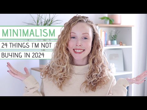 24 Things I'm Not Buying In 2024 | Minimalism & Saving Money