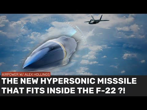 Lockheed Martin's new HYPERSONIC missile fits INSIDE the F-22?!