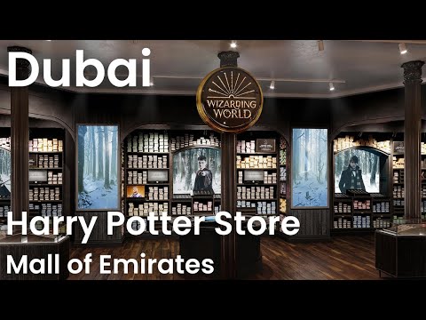 Dubai [4K] Harry Potter Store, Mall of Emirates Walking Tour