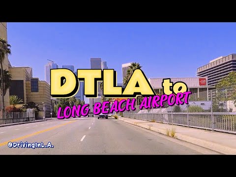 DTLA TO LONG BEACH AIRPORT #travel