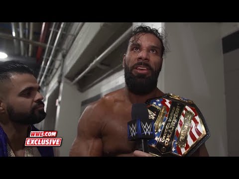 Jinder Mahal will be U S  Champion action on Backstage   , April 8, 2018