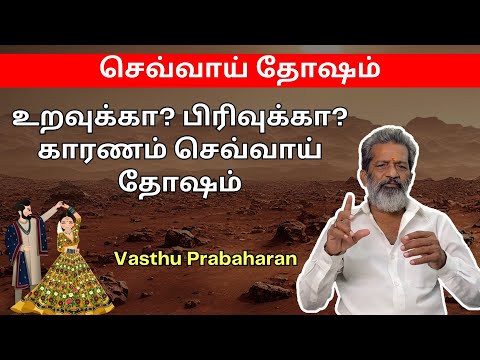 உறவுக்கா? பிரிவுக்கா?காரணம் செவ்வாய் தோஷம் | Sevvai Dosham | Vasthu Prabaharan | Trichy |