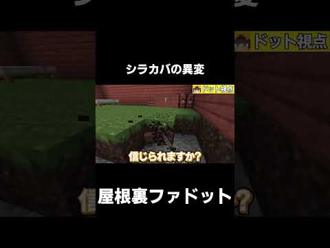 【原始時代に生きる】シラカバの異変【マイクラ】【ゆっくり実況】【TFC】#shorts  #minecraft #マイクラ #マインクラフト