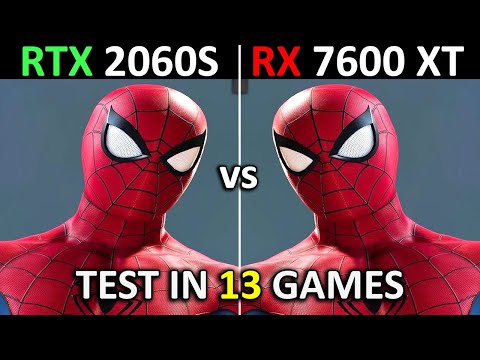 RTX 2060 SUPER vs RX 7600 XT | Test in 13 Games At 1080p