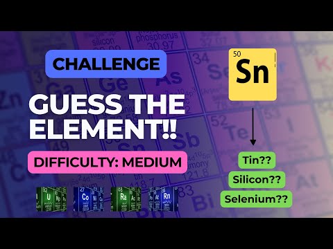 Guess the Element || Medium #periodictable #chemistry