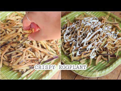 CRISPY EGGPLANT| SIMPLEST BUT THE BEST EGGPLANT RECIPE YOU SHOULD TRY| QUICK AND EASY TO COOK