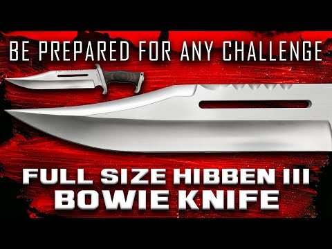 BUDK: The Hibben III Bowie Knife Replica from the Original Rambo!