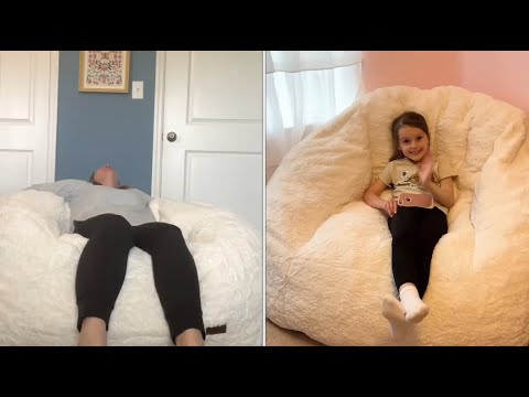 MAXYOYO Bean Bag Chair Unboxing Review#video #beanbag