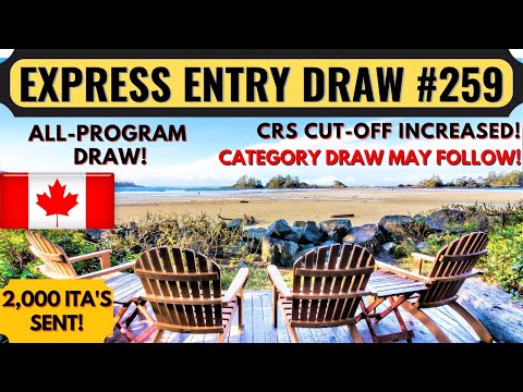 Express Entry Draw #259 For Canada PR | Canada Immigration | Canada PR Process 2023 | Dream Canada