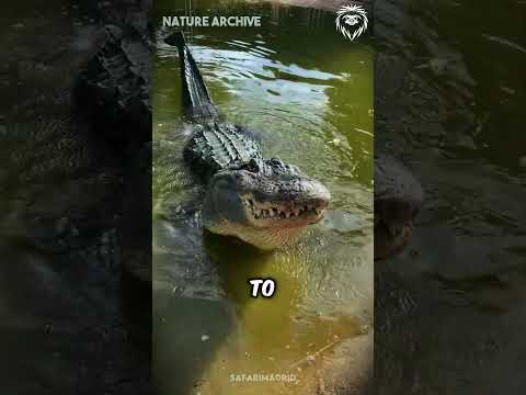 How did crocodiles get under concrete?