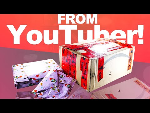 🎁 I Received Christmas Presents from a YouTuber! 🎁