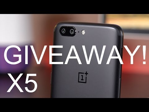 OnePlus 5 GIVEAWAY - (5 WINNERS!)