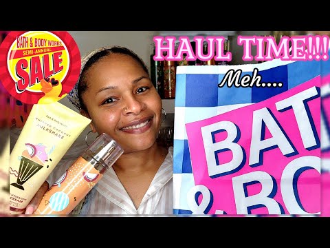 HAUL TIME|SAS is Here, y'all|Bath and Body Works|Day 1 Pickups|First day was a little meh....