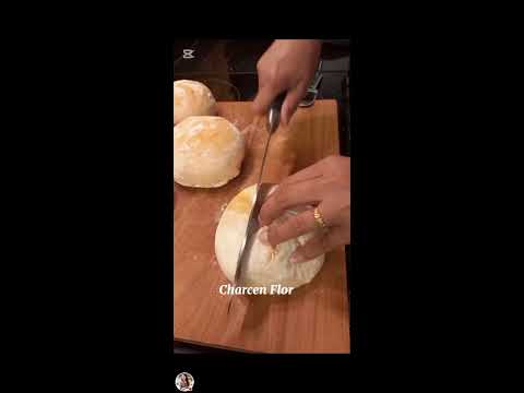 Scoring and Cutting Sourdough Bread #viral #asmrsounds