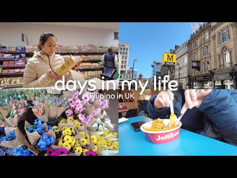 daily life in UK | productive days in my life | grocery shopping | silent vlog