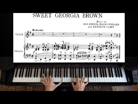 Sweet Georgia Brown | Piano with Sheet Music